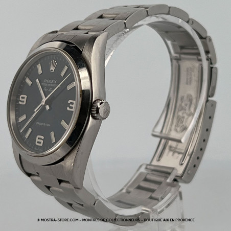 montres-occasion--rolex-airking-6-9-3-ref-14000-bleu-mostra-store-aix-pre-owned-watches-aix-provence-paris-nancy-metz-mulhouse