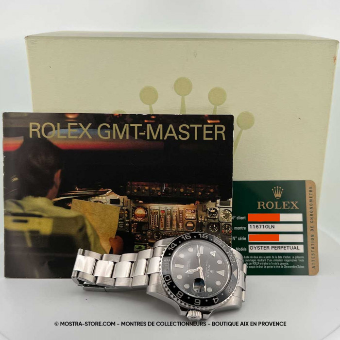 Rolex GMT Master 2 fullset facture ad france