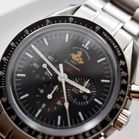 cadran-montre-omega-speedmaster-50-years-anniversary-collection-occasion-vintage-mostra-store-aix-en-provence-boutique