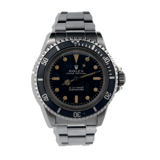 Rolex submariner 5513 meter first non serif fullset