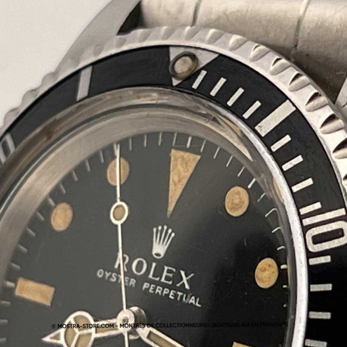 Rolex submariner 5513 meter first non serif fullset