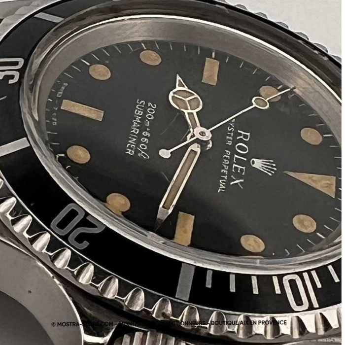 Rolex submariner 5513 meter first non serif fullset