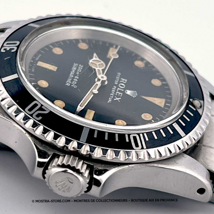 Rolex submariner 5513 meter first non serif fullset