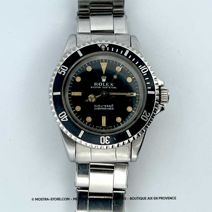 Rolex submariner 5513 meter first non serif fullset