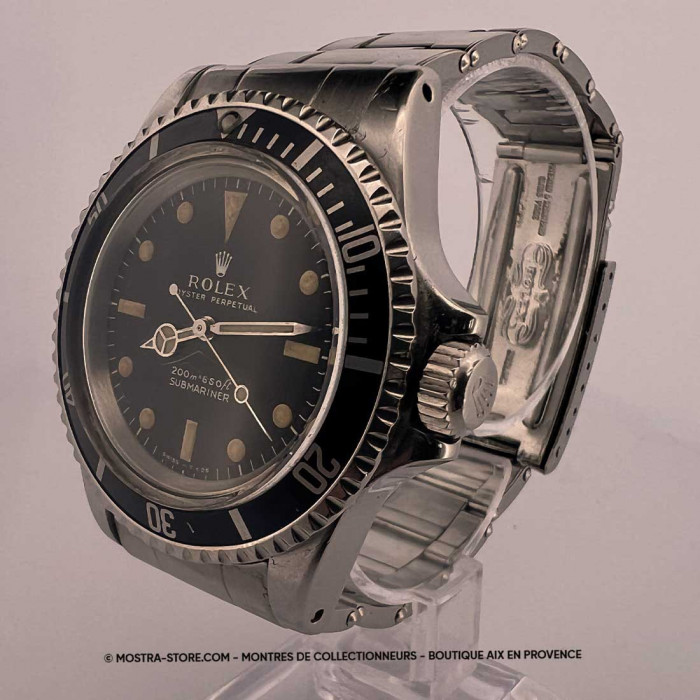 Rolex submariner 5513 meter first non serif fullset