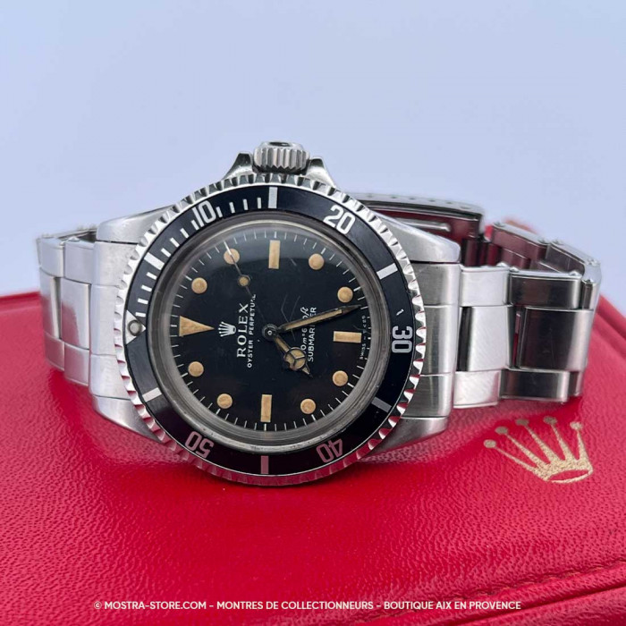Rolex submariner 5513 meter first non serif fullset
