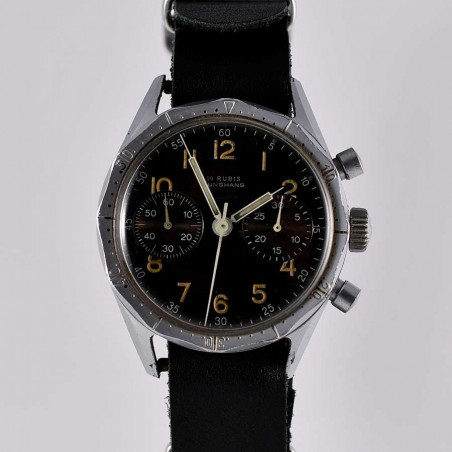 montre-militaire-junghans-j88-circa-1954-cold-war-rfa-collection-aviation-pilote-occasion-mostra-store-aix-en-provence