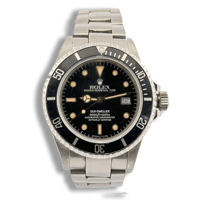 Rolex seadweller tritium fullset et service