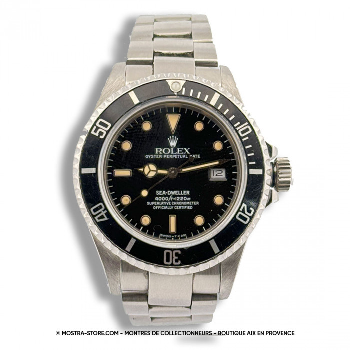 Rolex seadweller tritium fullset et service