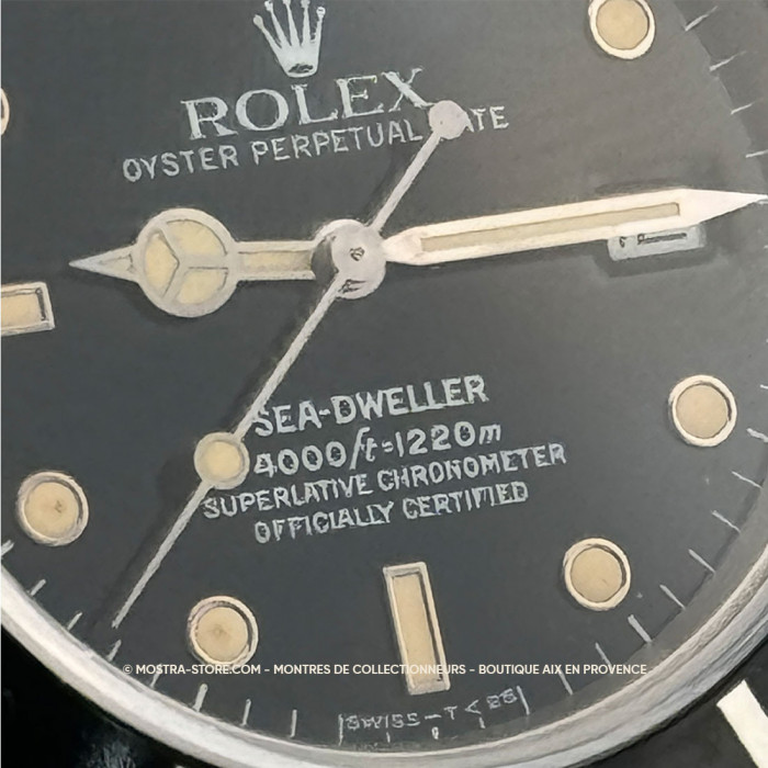 Rolex seadweller tritium fullset et service