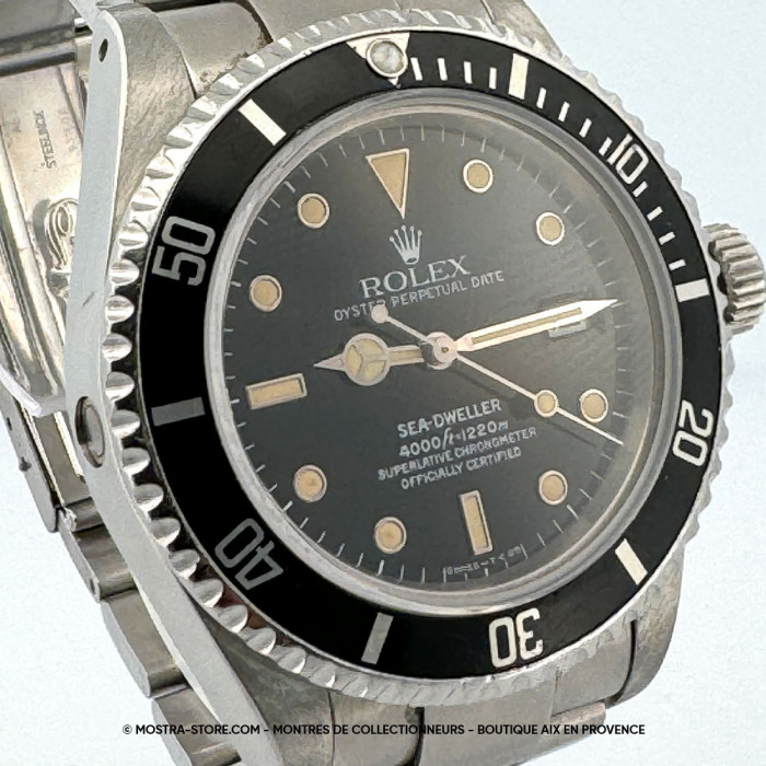 Rolex seadweller tritium fullset et service