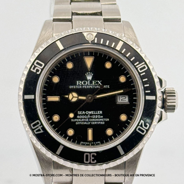 Rolex seadweller tritium fullset et service