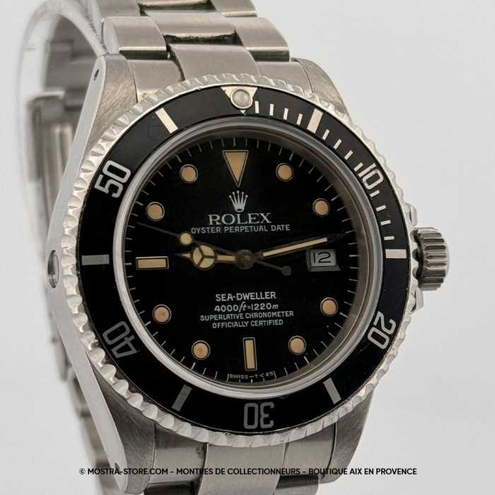 Rolex seadweller tritium fullset et service