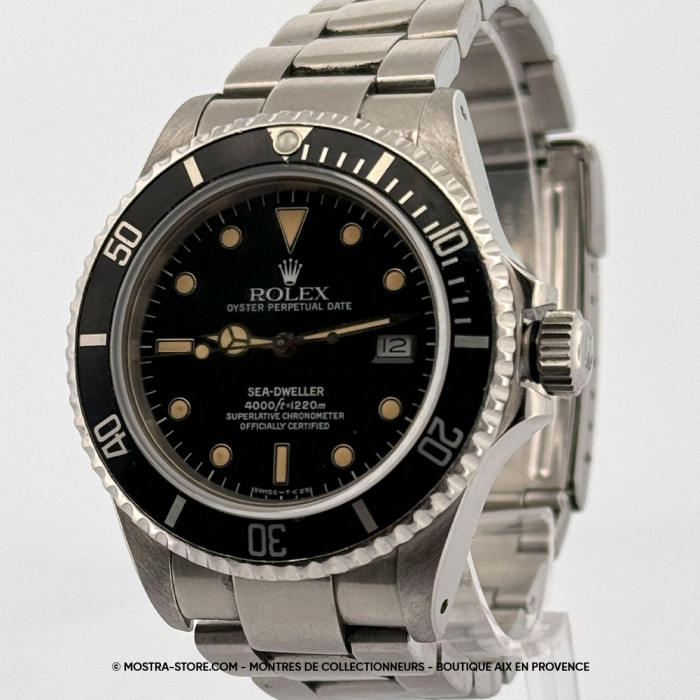 Rolex seadweller tritium fullset et service