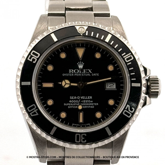 Rolex seadweller tritium fullset et service