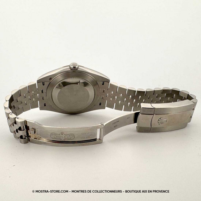 Rolex datejust 41 cadran vert jubile