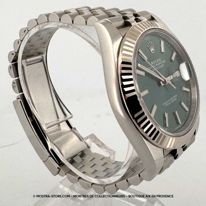 Rolex datejust 41 cadran vert jubile