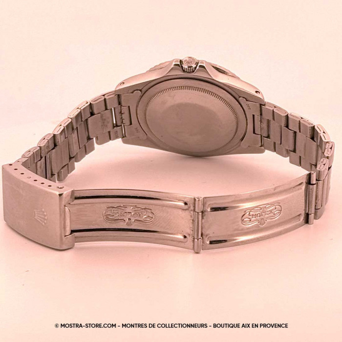 Rolex GMT Master Pepsi Mat Dial crown guards