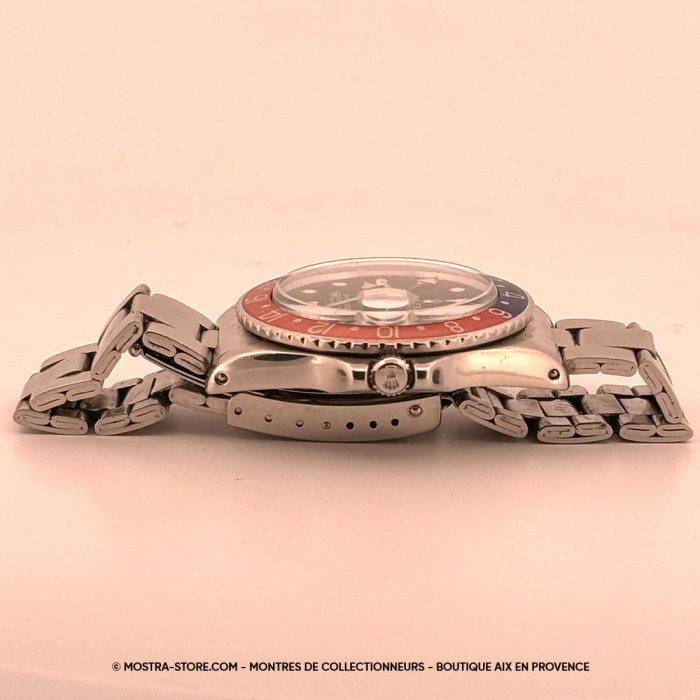 Rolex gmt master pepsi mat dial crown guards