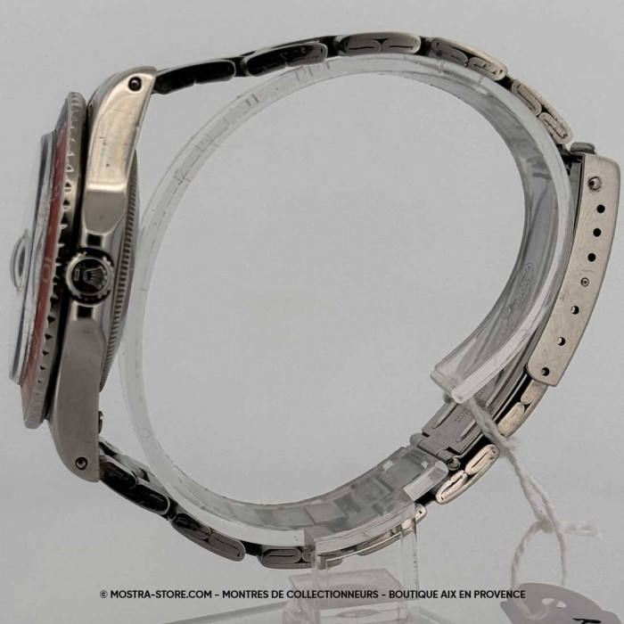 Rolex gmt master pepsi mat dial crown guards