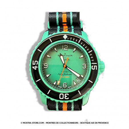 montre-swatch-fifty-fathom-indian-ocean-verte-green-aix-en-provence-paris-lyon-bordeaux-marseille-nice-avignon-arles