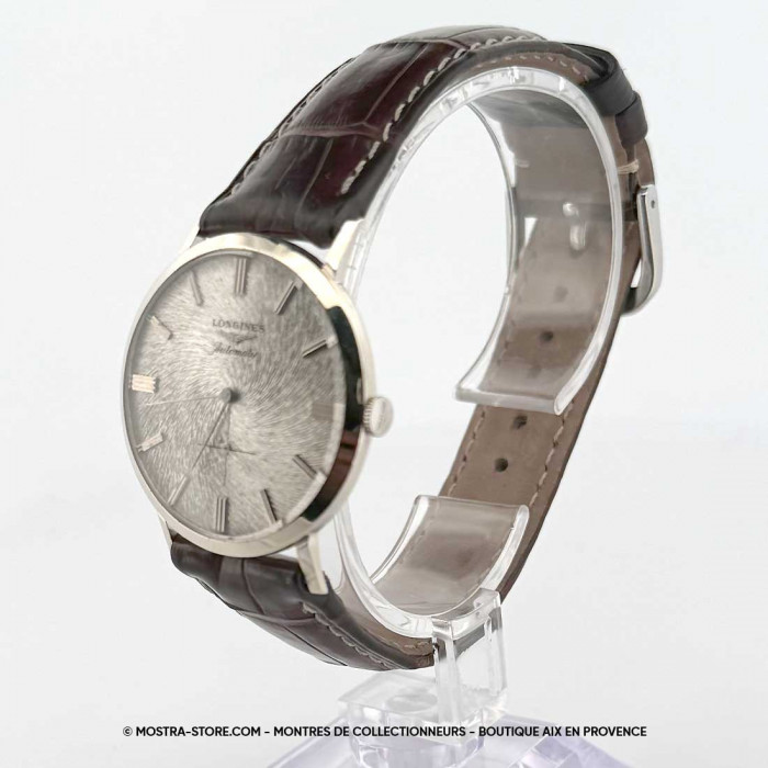 Longines automatique guillochée