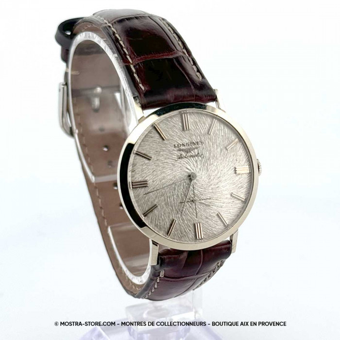 Longines automatique guillochée