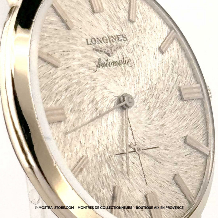 Longines automatique guillochée