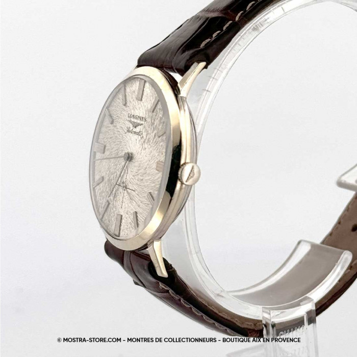 Longines automatique guillochée