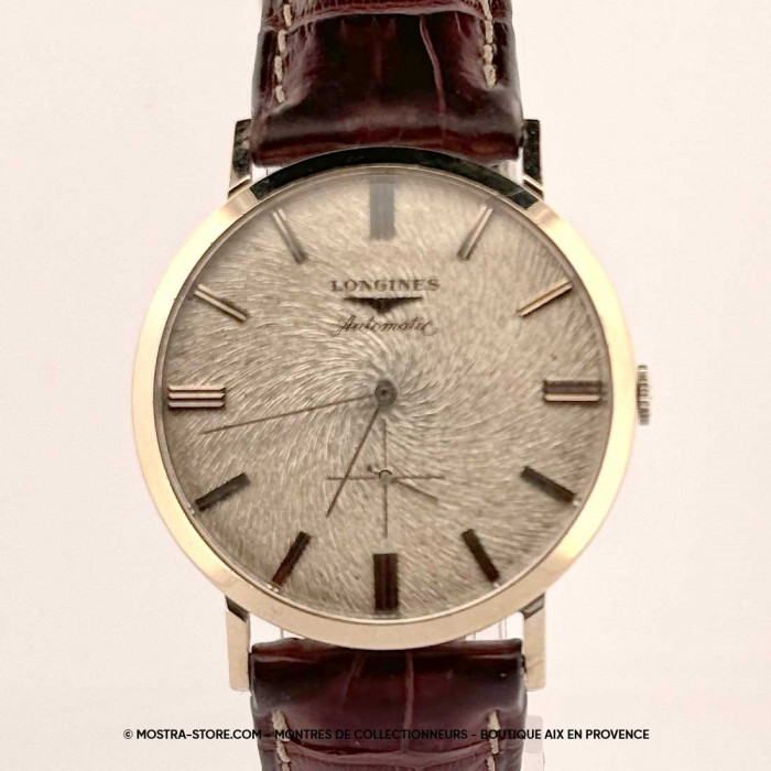 Longines automatique guillochée