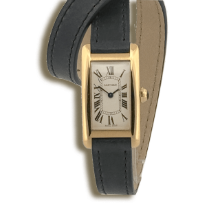 Cartier tank americaine or medium quartz