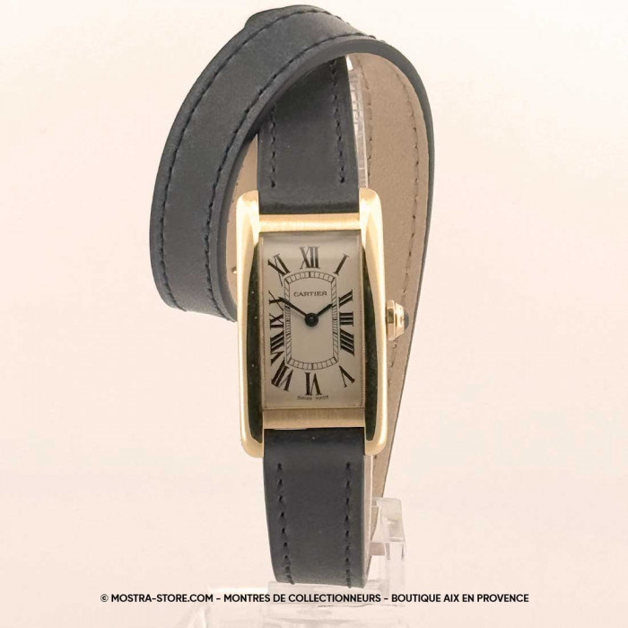 Cartier tank americaine or medium quartz