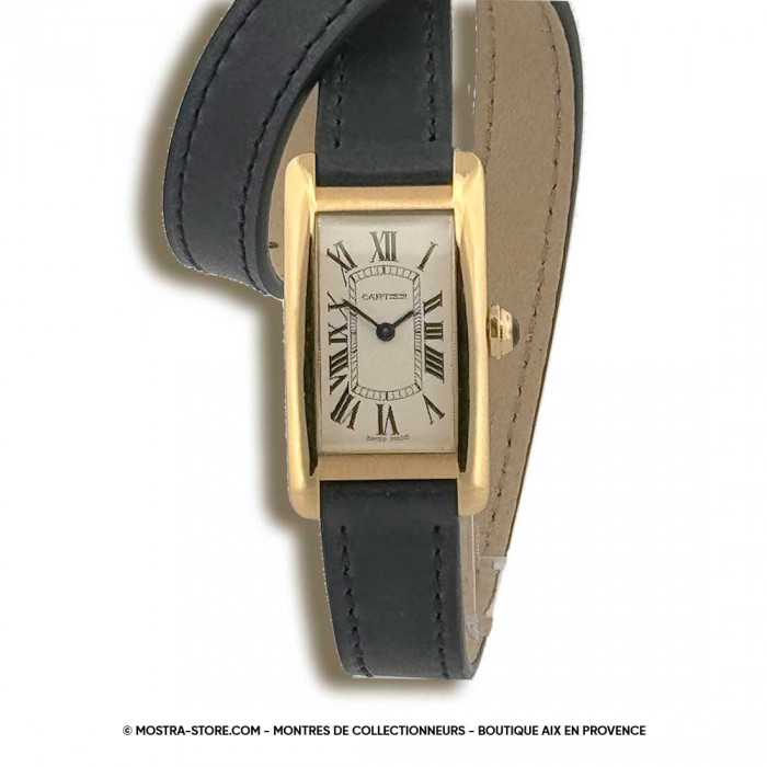 Cartier tank americaine or medium quartz