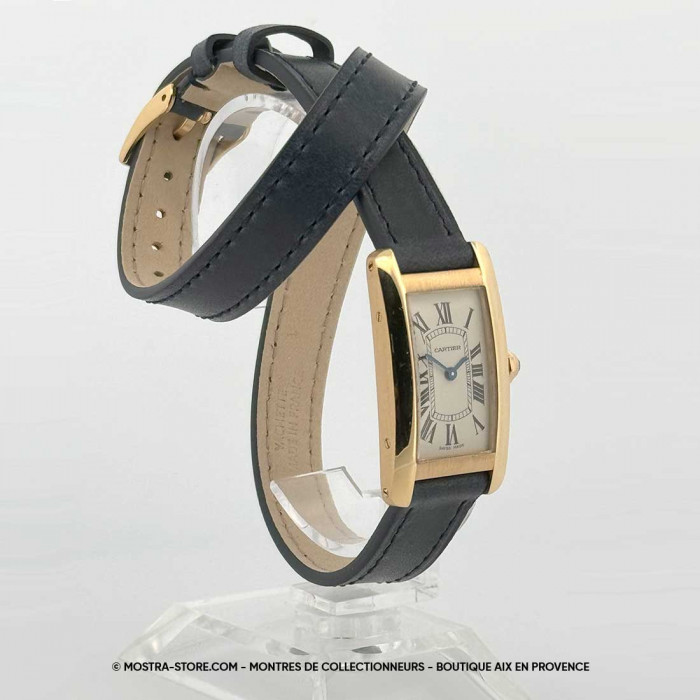 Cartier tank americaine or medium quartz