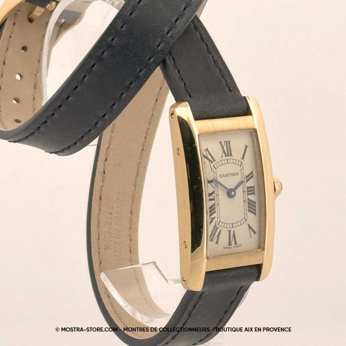 Cartier tank americaine or medium quartz