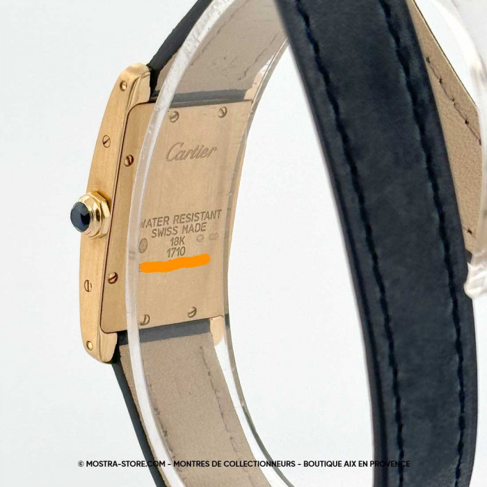 Cartier tank americaine or medium quartz