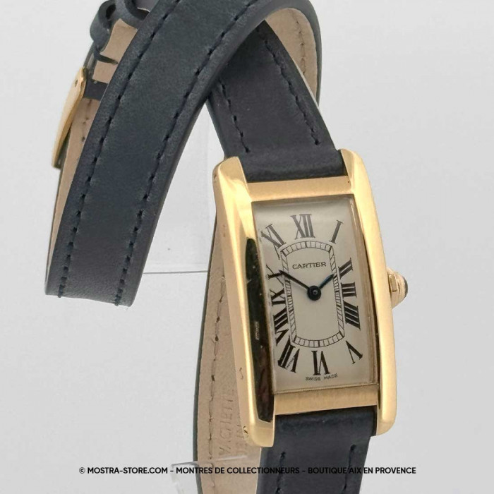 Cartier tank americaine or medium quartz