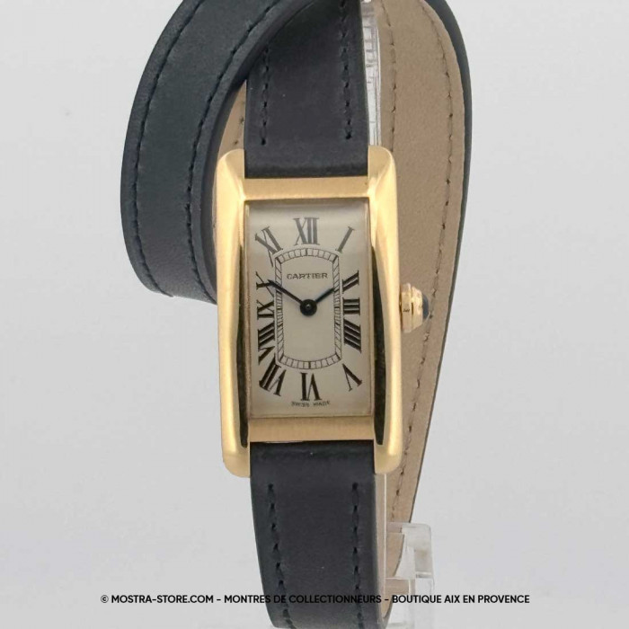 Cartier tank americaine or medium quartz