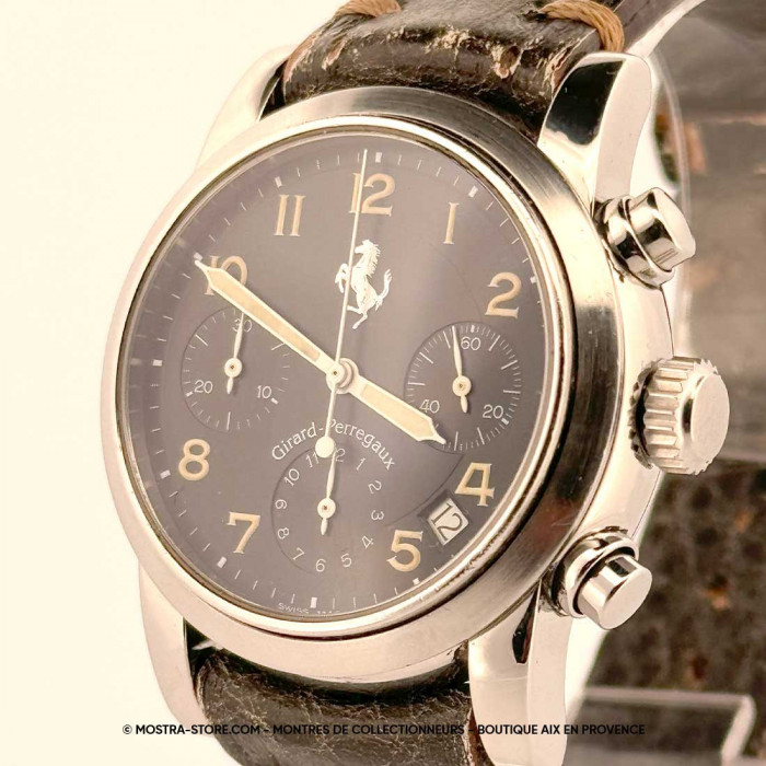 Girard Perregaux chronograph tricompax ferrari