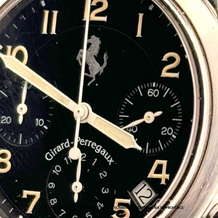 Girard Perregaux chronograph tricompax ferrari