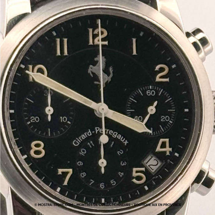 Girard Perregaux chronograph tricompax ferrari