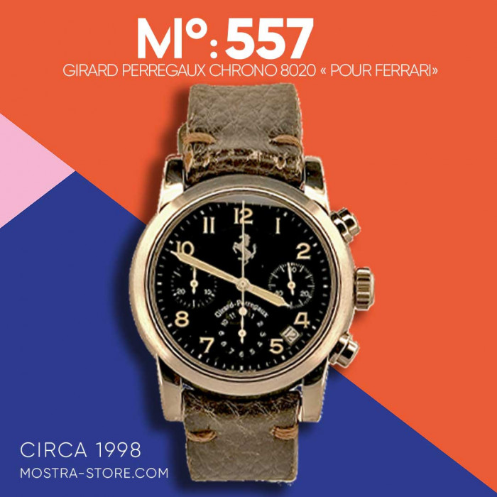 Girard Perregaux chronograph tricompax ferrari