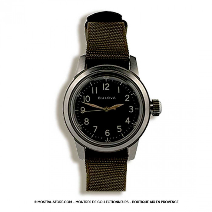 Bulova gi d-day military watch ord dept usa