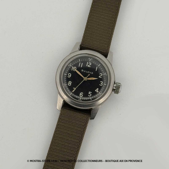 Bulova a-10 gi d-day military watch ord dept usa