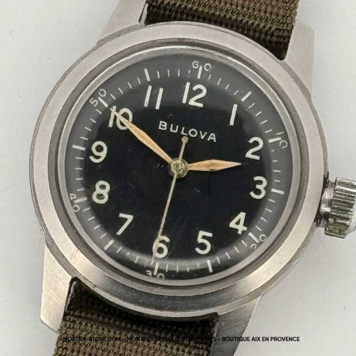 Bulova a-10 gi d-day military watch ord dept usa
