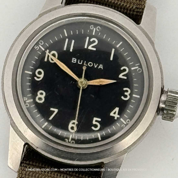 Bulova a-10 gi d-day military watch ord dept usa
