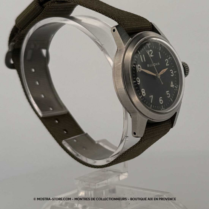 Bulova a-10 gi d-day military watch ord dept usa