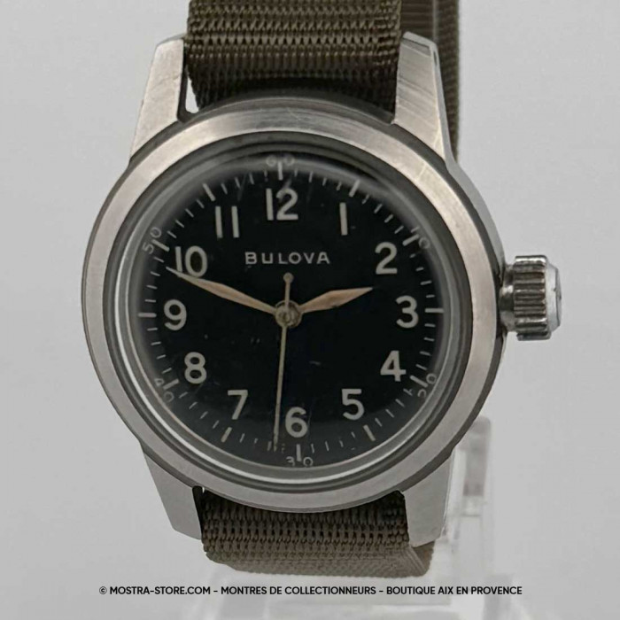 Bulova a-10 gi d-day military watch ord dept usa