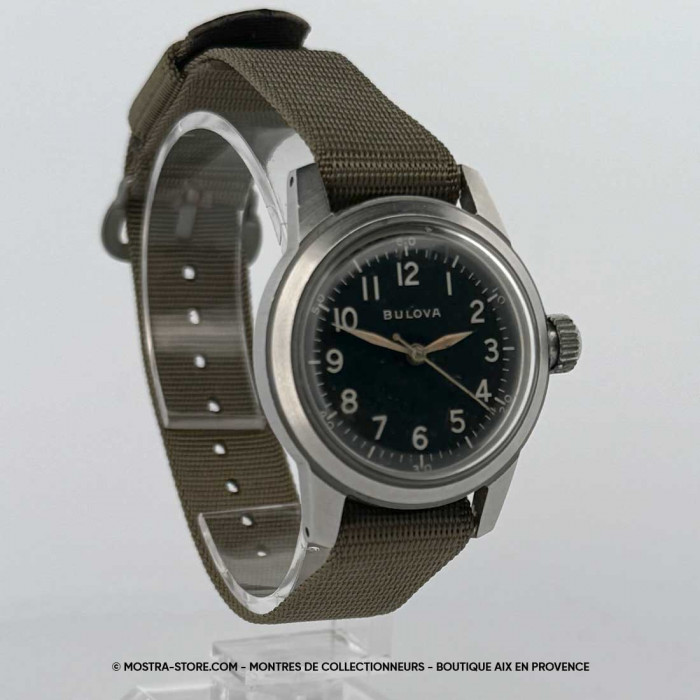 Bulova a-10 gi d-day military watch ord dept usa