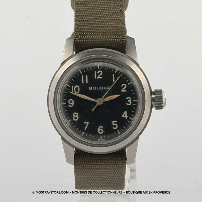 Bulova a-10 gi d-day military watch ord dept usa